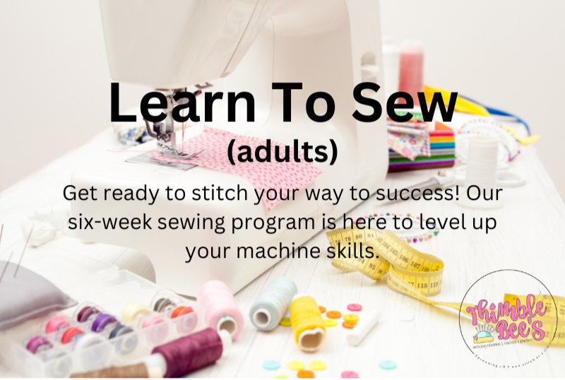 Learn To Sew I Adults