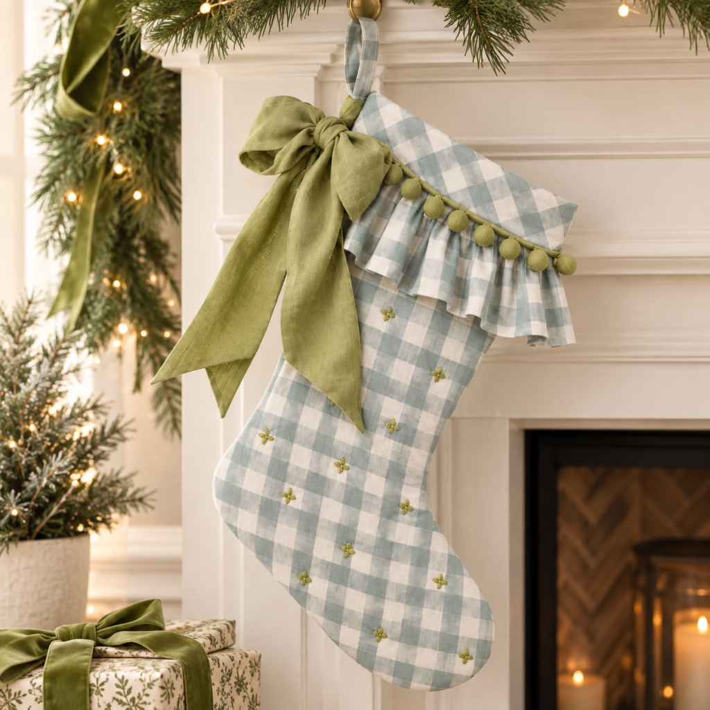 Deck the Halls: Quilted Christmas Stocking